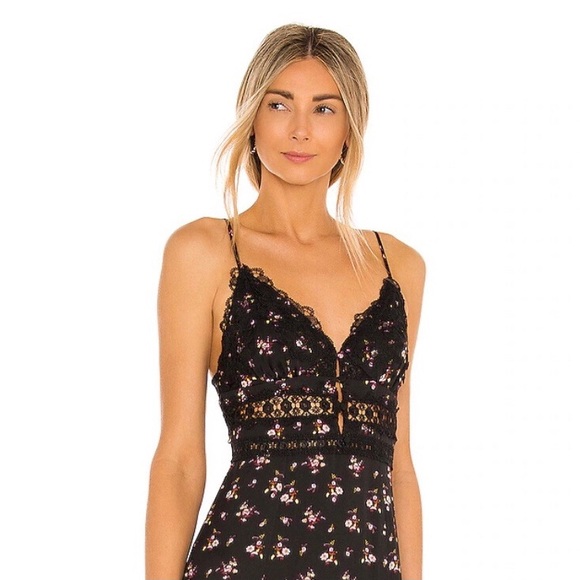 Free People Out & About Maxi Slip Dress XS - Picture 2 of 7